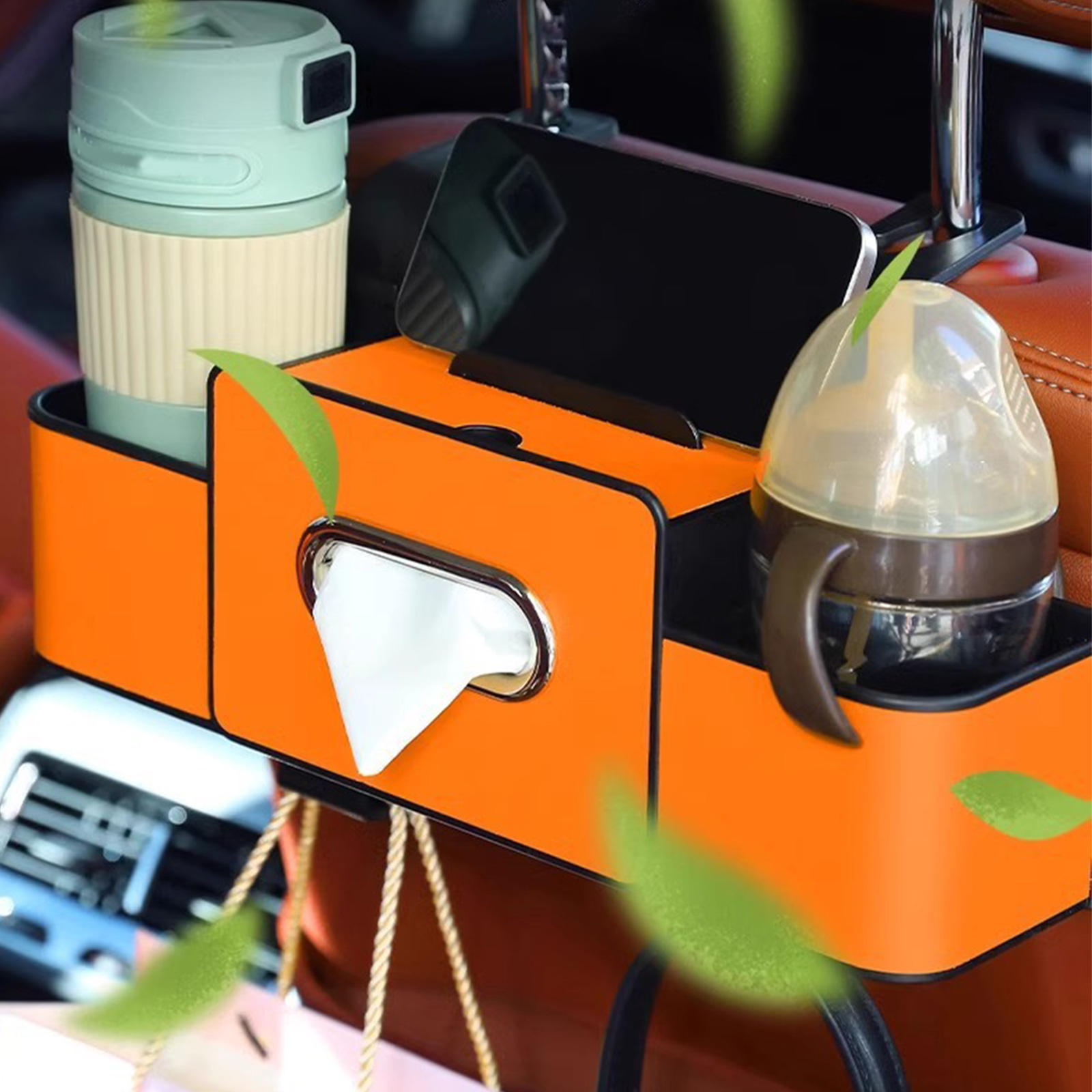 Car Seat Organizer with Tissue - огляд і ціна Heavy Equipment Storage
