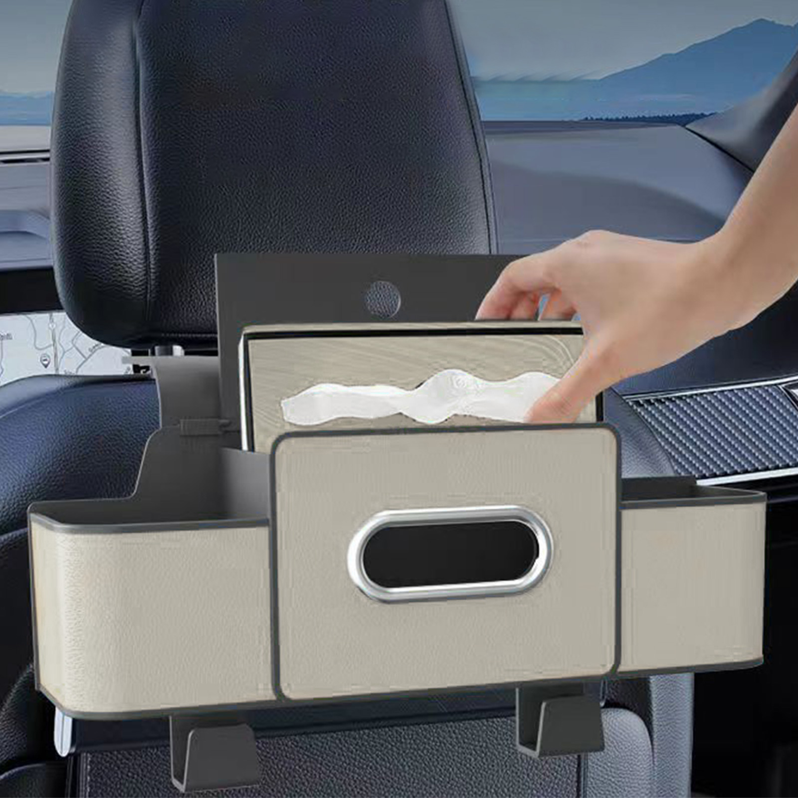 Car Seat Organizer with Tissue - огляд і ціна Heavy Equipment Storage