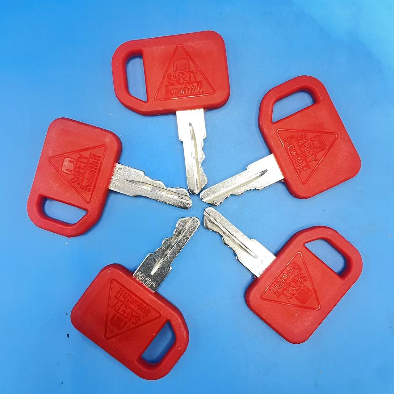 JDR 1/5/10PCS Excavator Keys f - огляд і ціна Tractor Backhoe