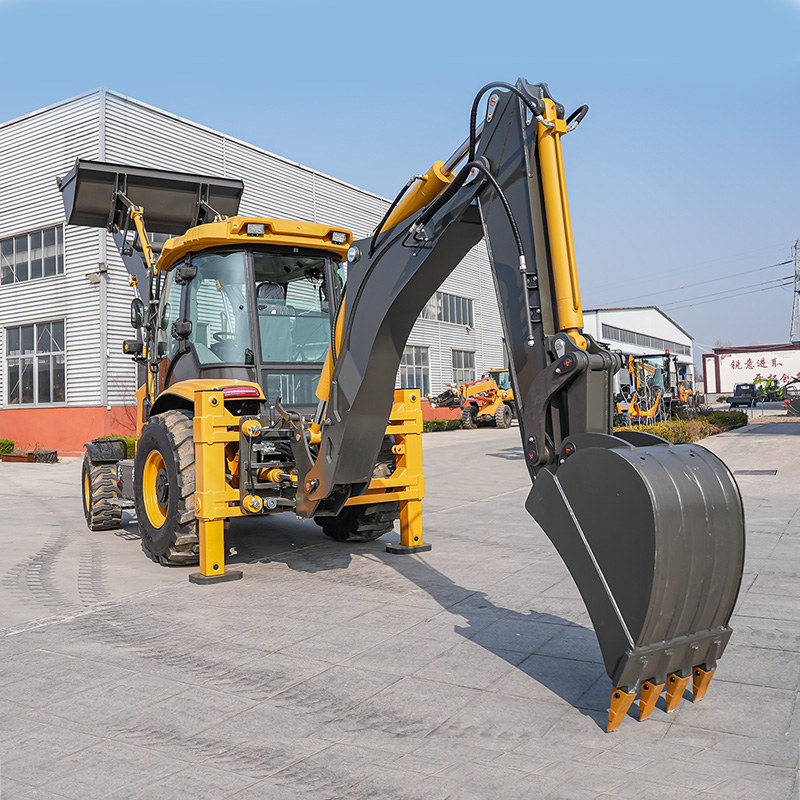High Capacity Ce Certificated  - огляд і ціна Tractor Backhoe