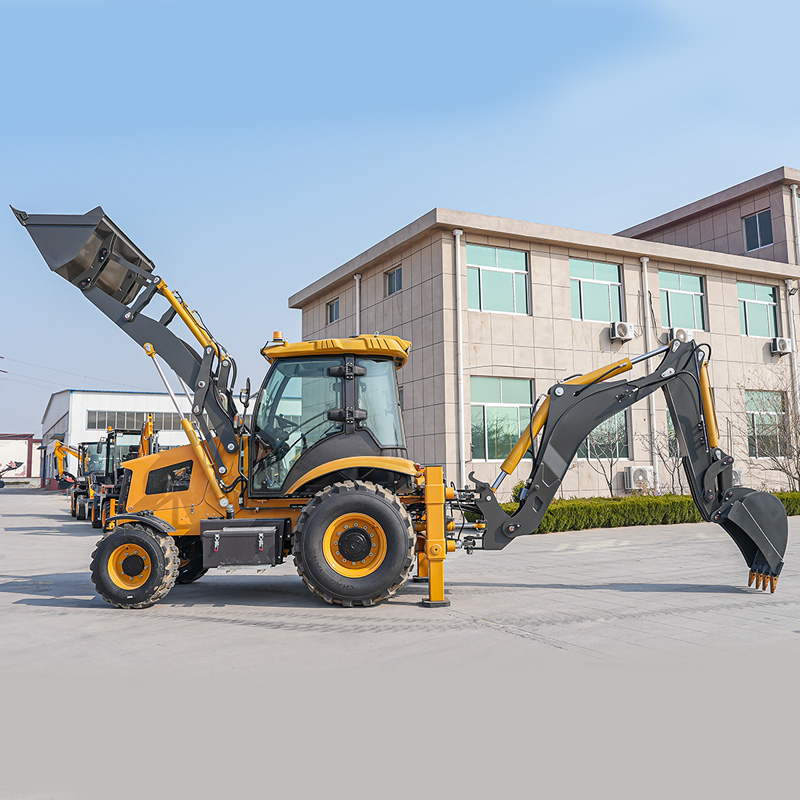 High Capacity Ce Certificated  - огляд і ціна Tractor Backhoe