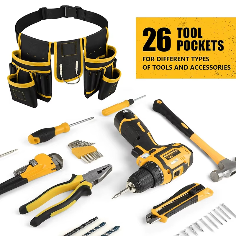 Adjustable Tool Belt Bag with  - огляд і ціна Heavy Equipment Storage