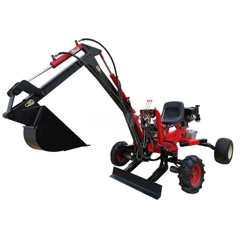 Cheap Small Orchard Excavator  - огляд і ціна Tractor Backhoe