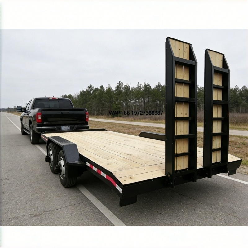 Tandem Axle Wood Deck Equipmen - огляд і ціна Heavy Equipment Hauling