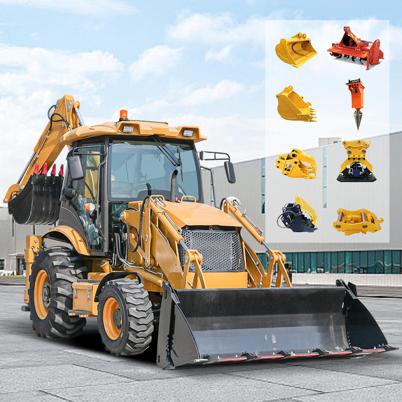 8.6 Ton Front Loader Tractor B - огляд і ціна Tractor Backhoe