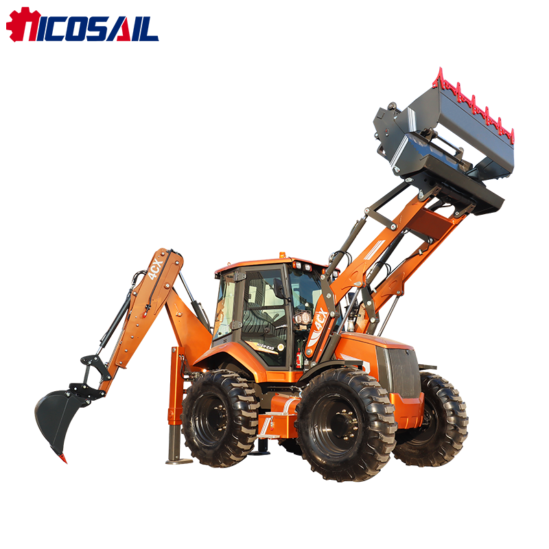 Mini Tractors for Earthmoving  - огляд і ціна Tractor Backhoe